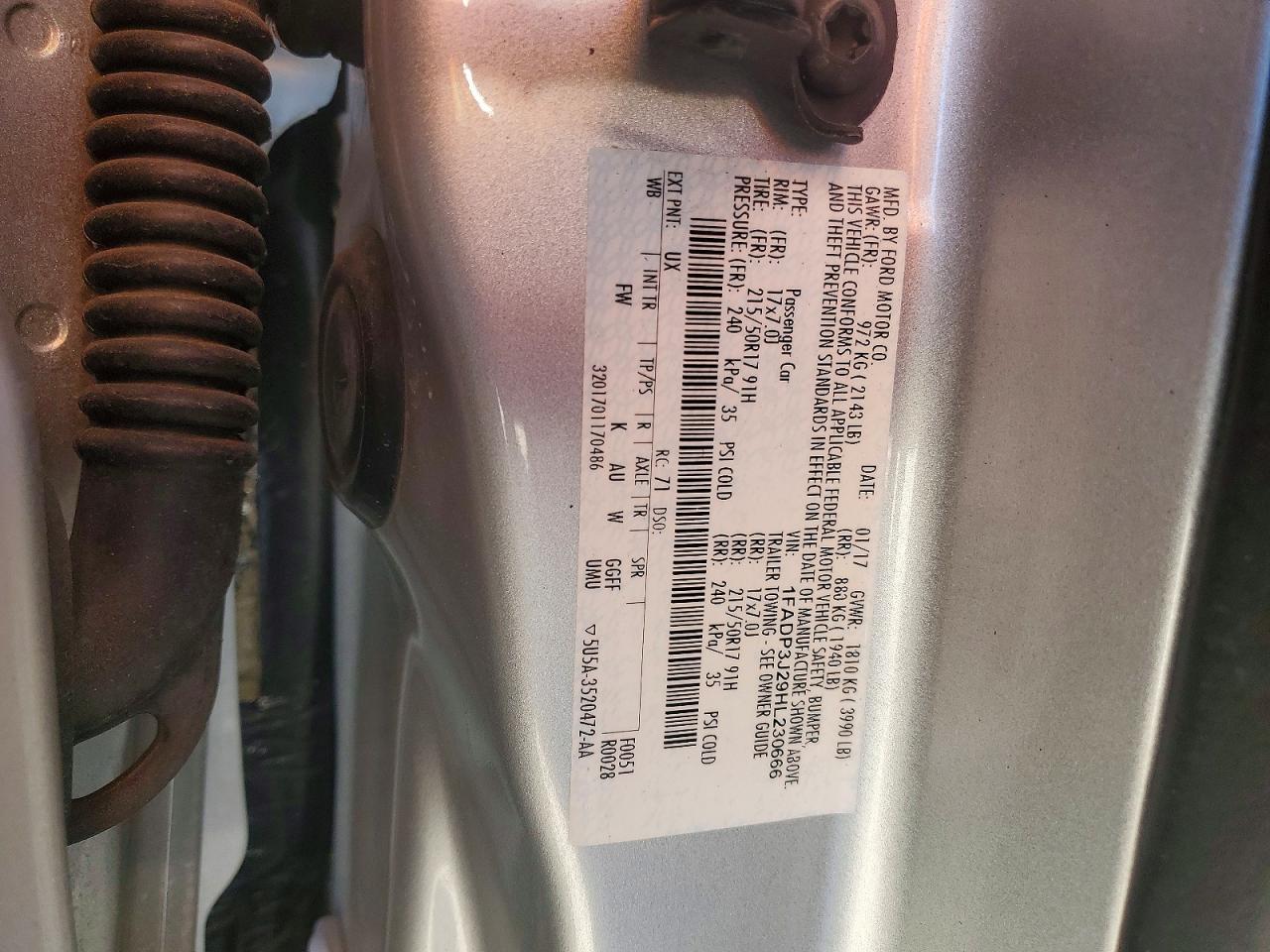 2017 FORD FOCUS TITANIUM photo 23