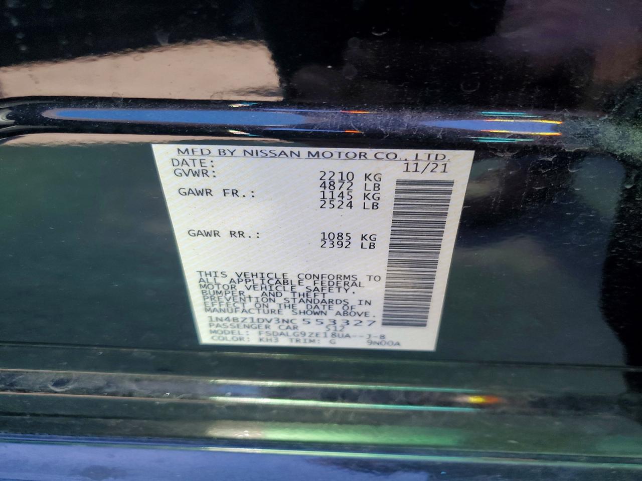 2022 NISSAN LEAF SL PLUS photo 23