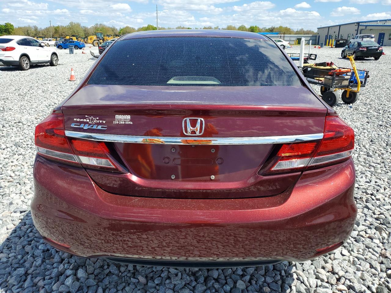 2014 HONDA CIVIC LX photo 11