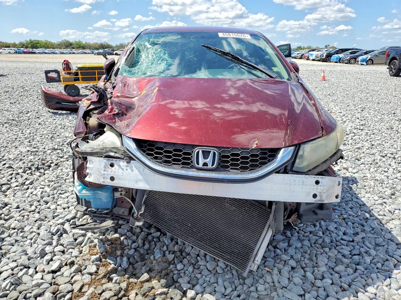 2014 HONDA CIVIC LX photo 9