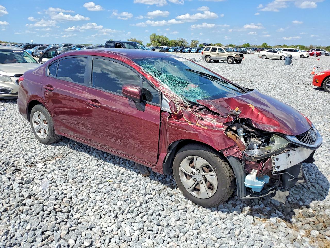 2014 HONDA CIVIC LX photo 7