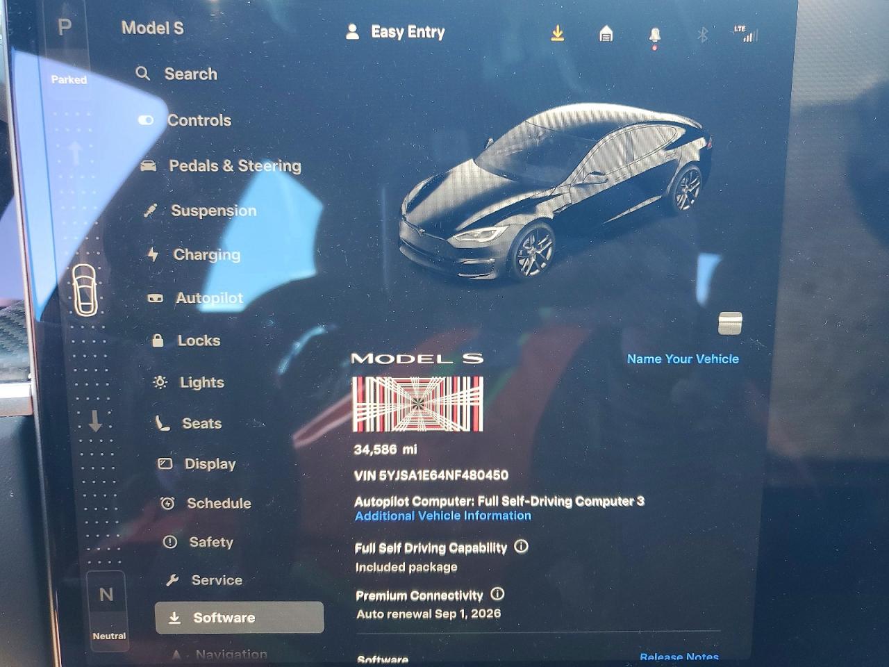 2022 TESLA MODEL S photo 25