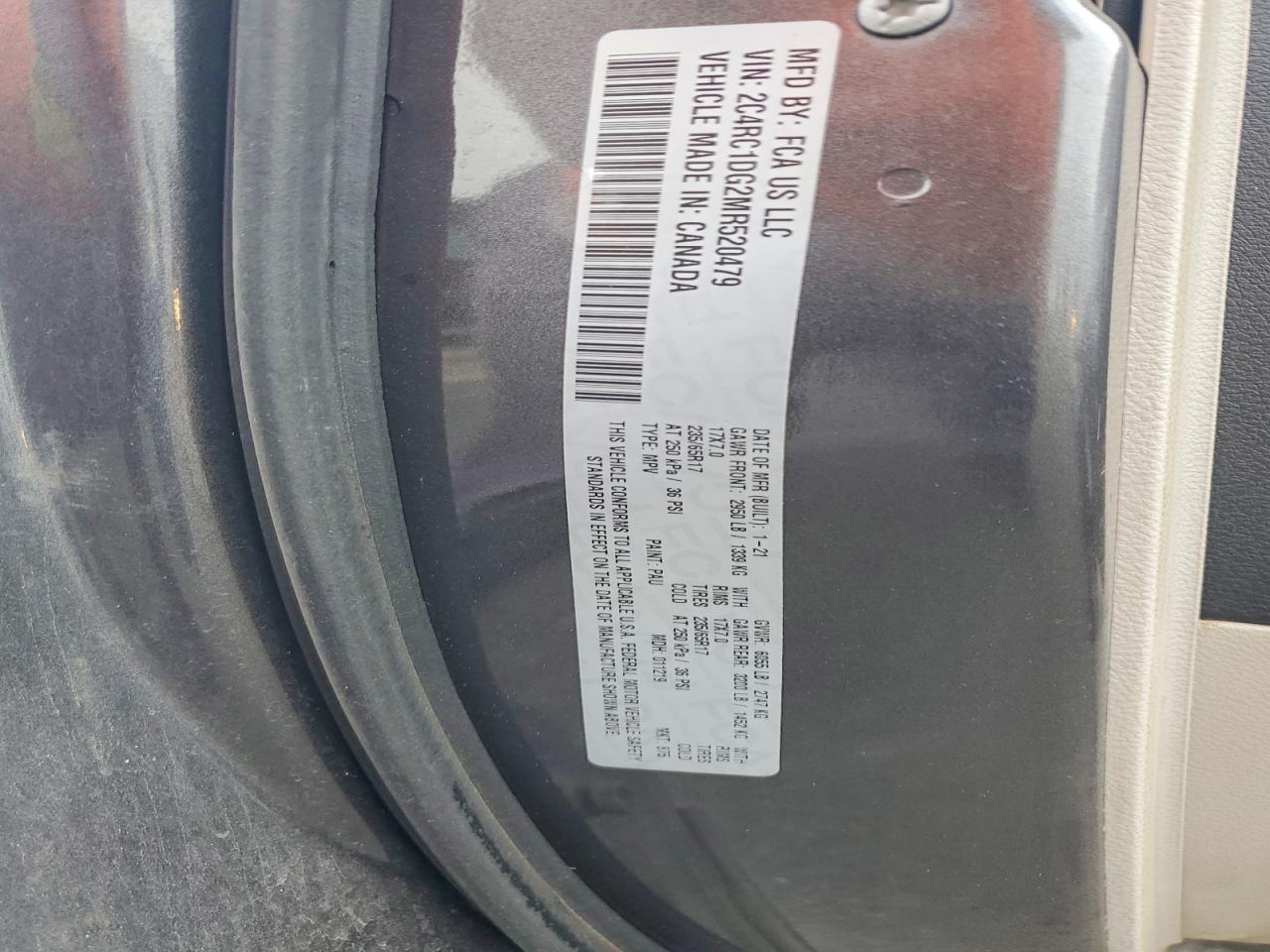 2021 CHRYSLER VOYAGER LXI photo 27
