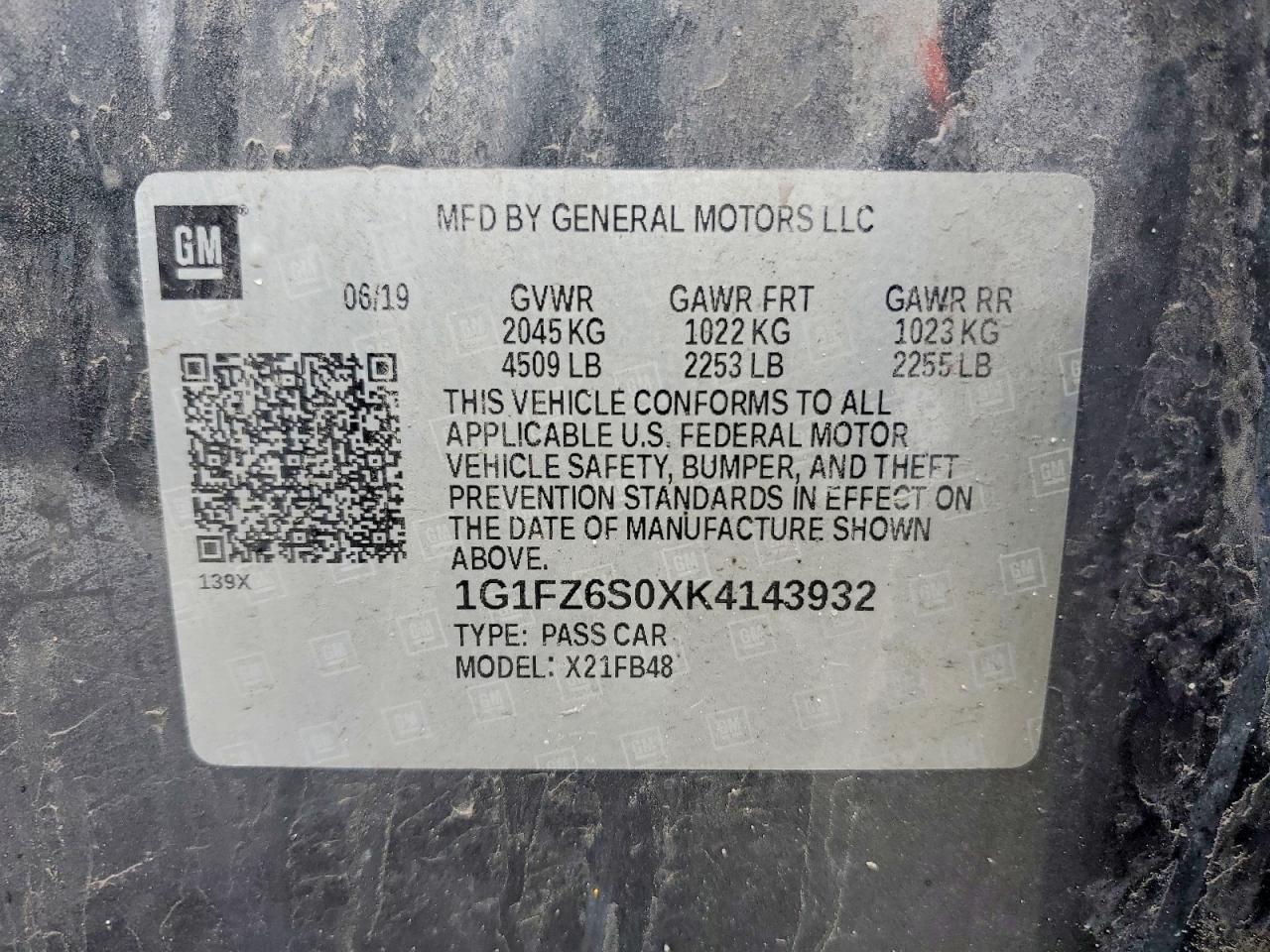 2019 CHEVROLET BOLT EV PREMIER photo 37