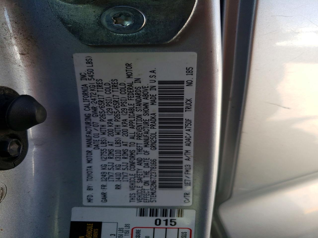 2007 TOYOTA TACOMA V6 photo 25