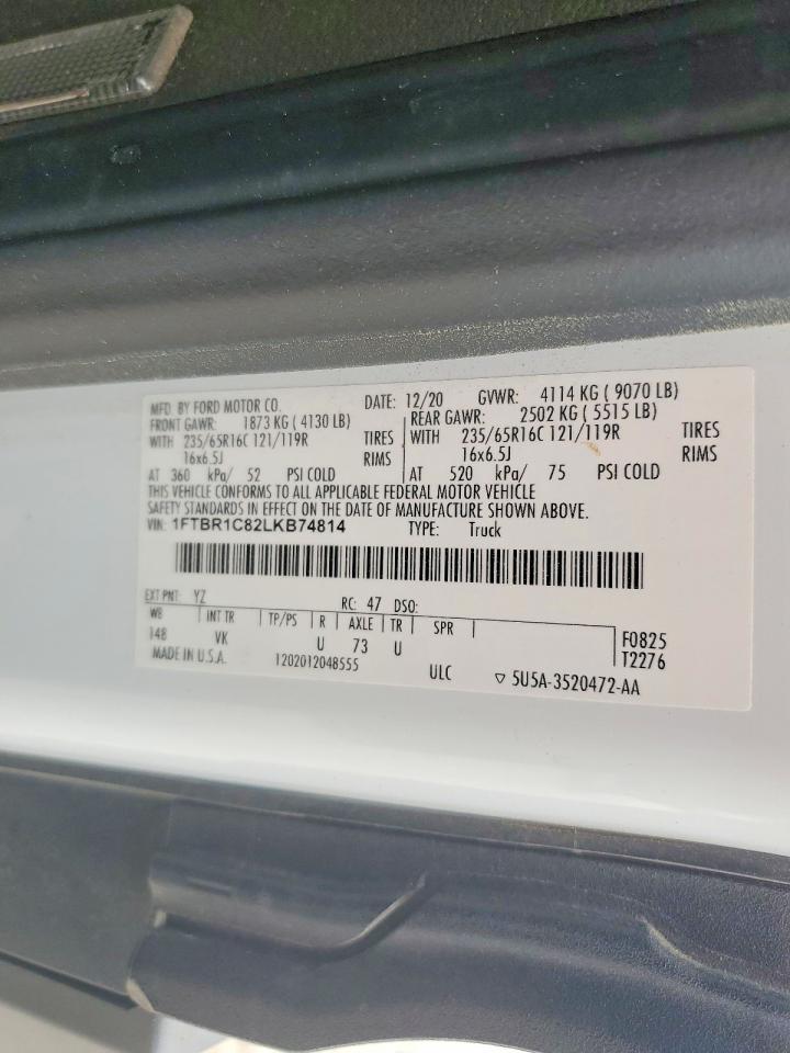 2020 FORD TRANSIT 250 UTILITY / SERVICE VAN photo 37
