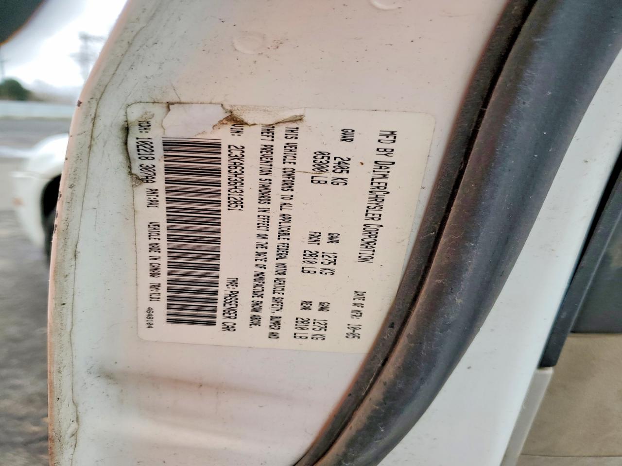 2006 CHRYSLER 300C photo 12