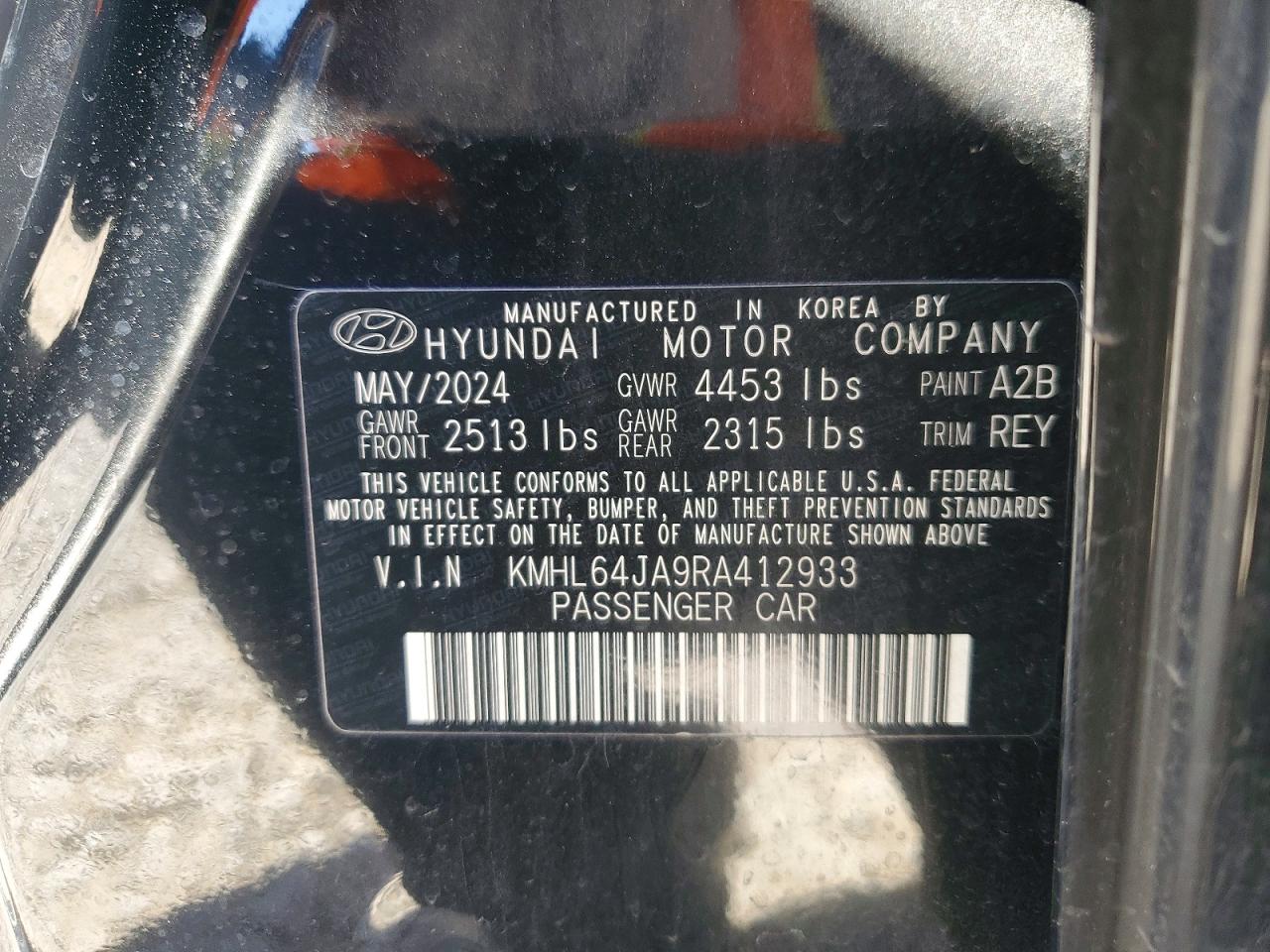 2024 HYUNDAI SONATA SEL photo 13