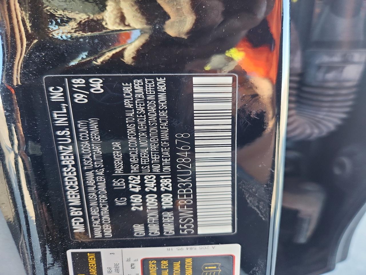2019 MERCEDES-BENZ C 300 4MATIC photo 23