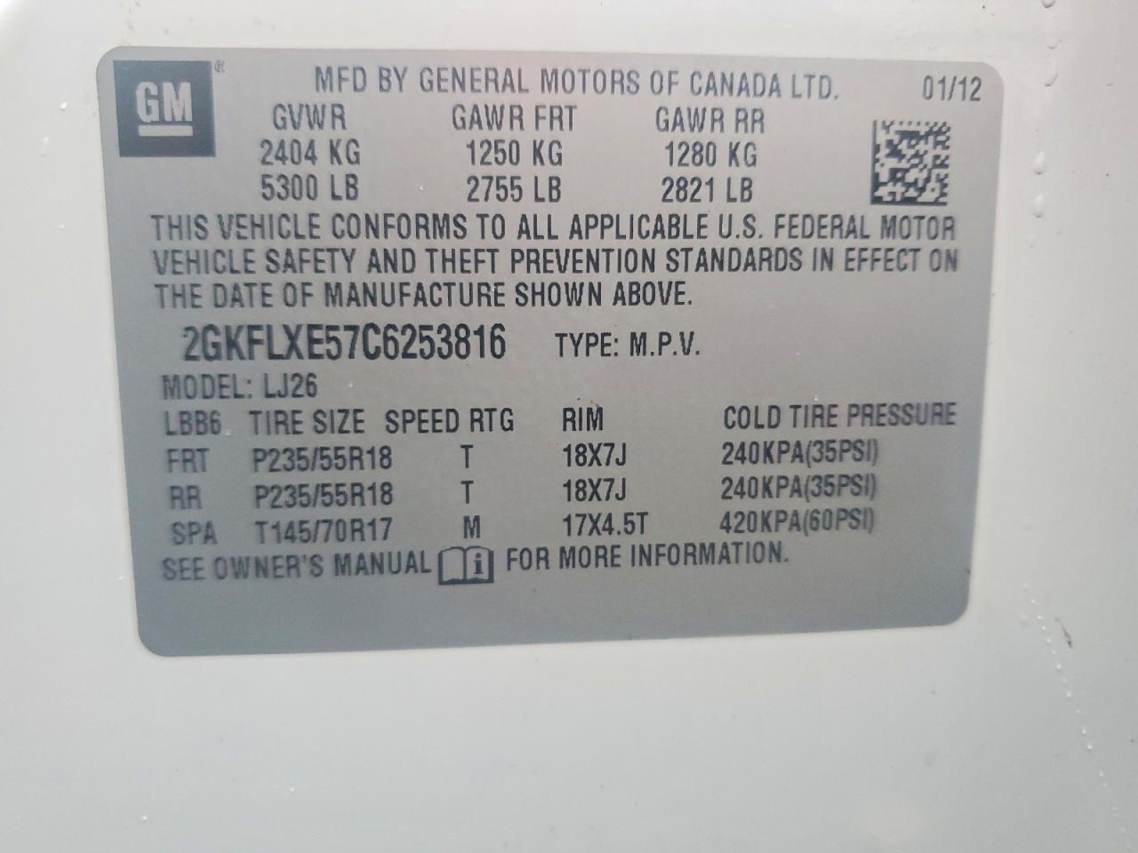 2012 GMC TERRAIN SLT photo 25