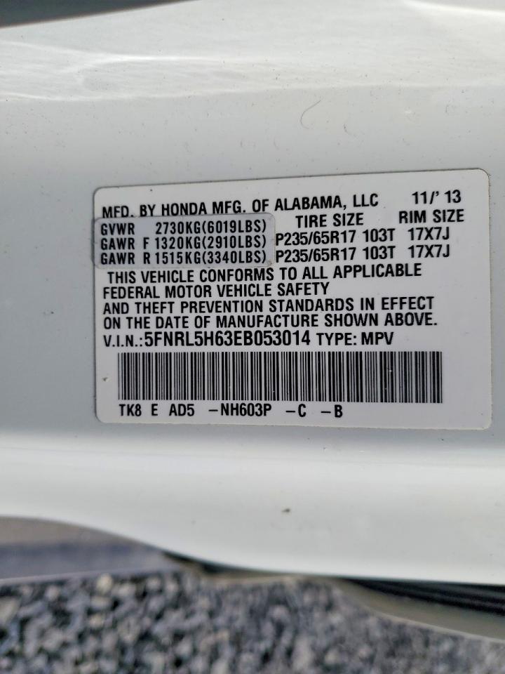 2014 HONDA ODYSSEY EXL photo 37