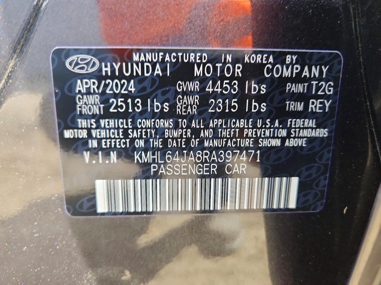 2024 HYUNDAI SONATA SEL photo 12