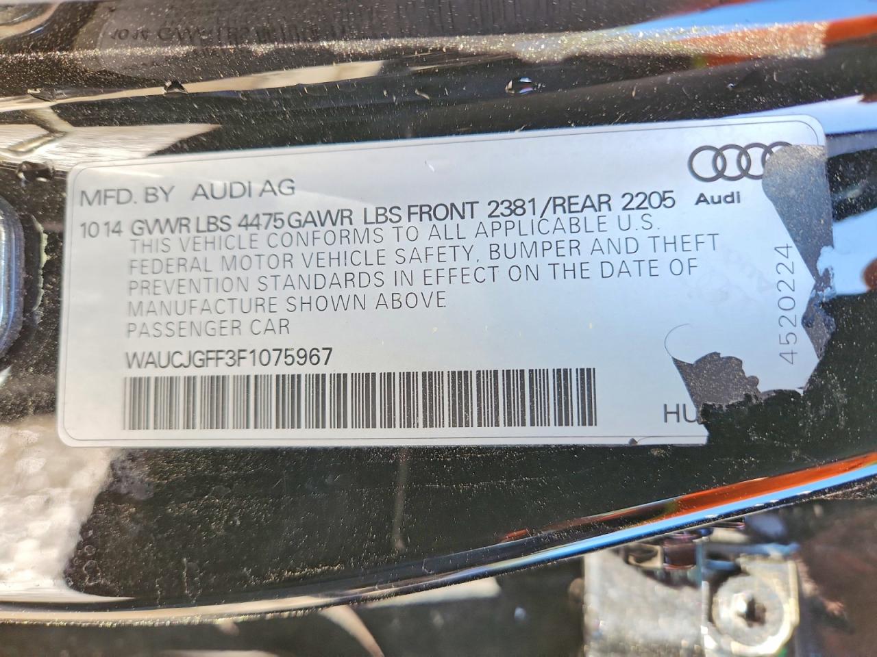 2015 AUDI A3 PREMIUM PLUS photo 23