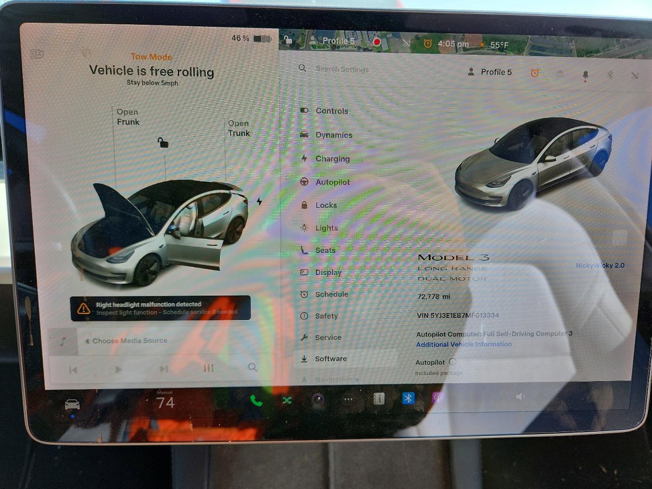 2021 TESLA MODEL 3 photo 17