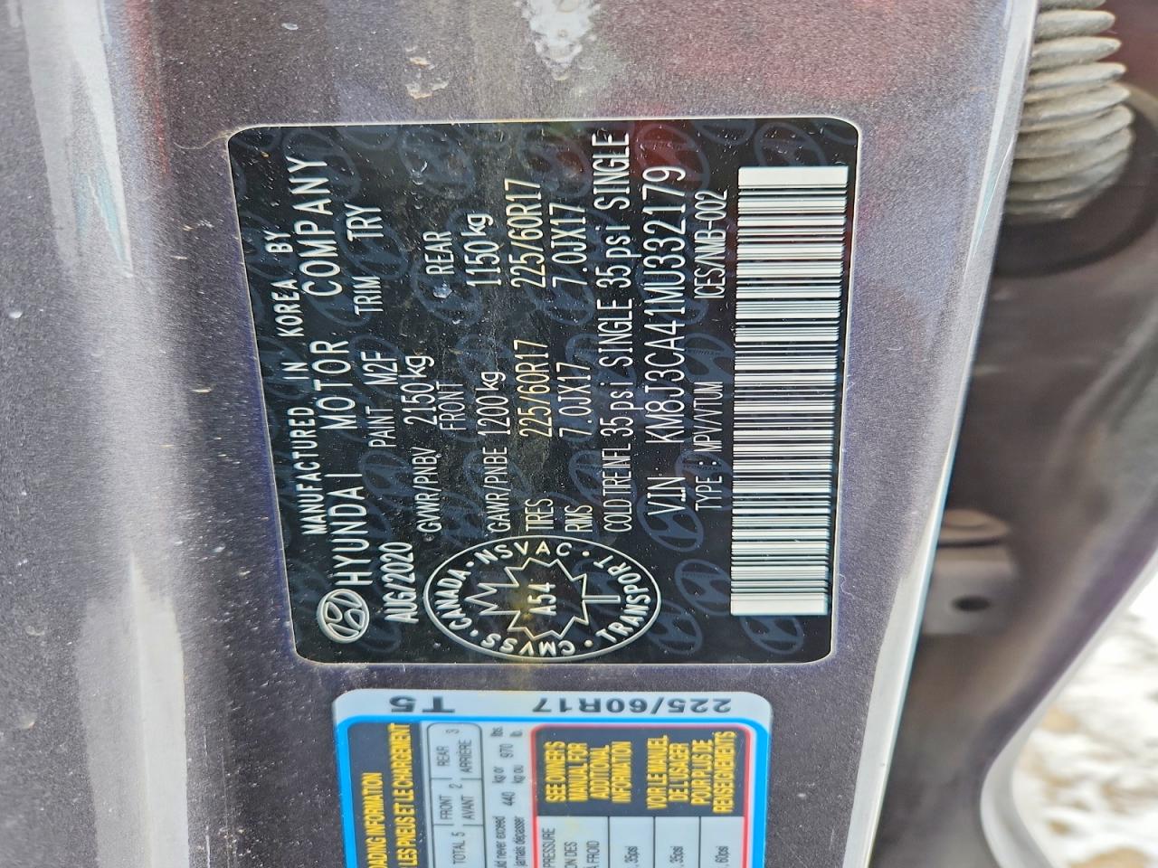 2021 HYUNDAI TUCSON VALUE photo 25