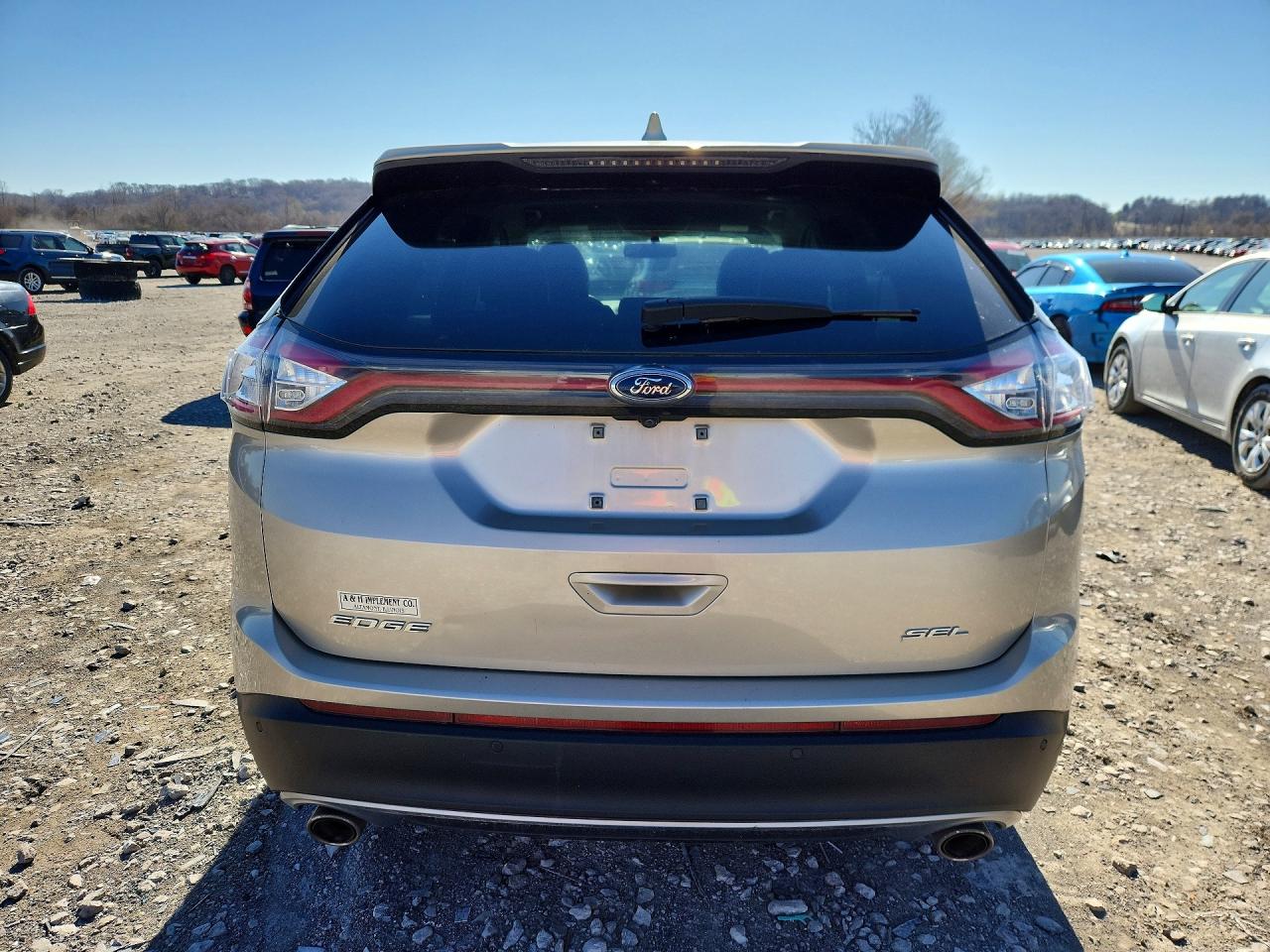 2018 FORD EDGE SEL photo 6