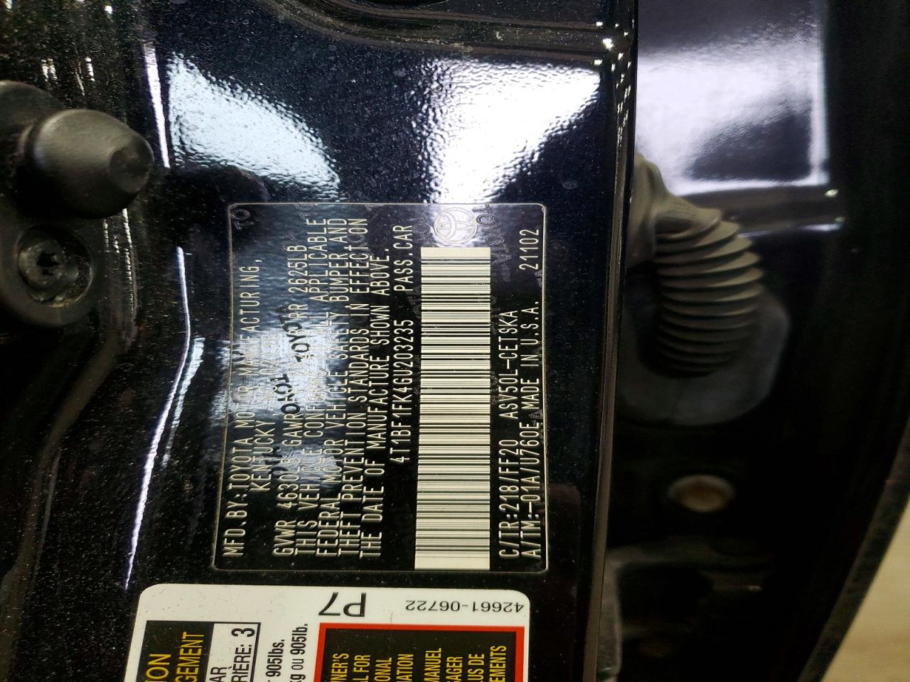 2016 TOYOTA CAMRY SE photo 34
