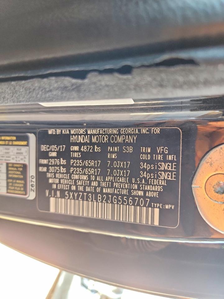 2018 HYUNDAI SANTA FE SPORT 2.4L photo 14
