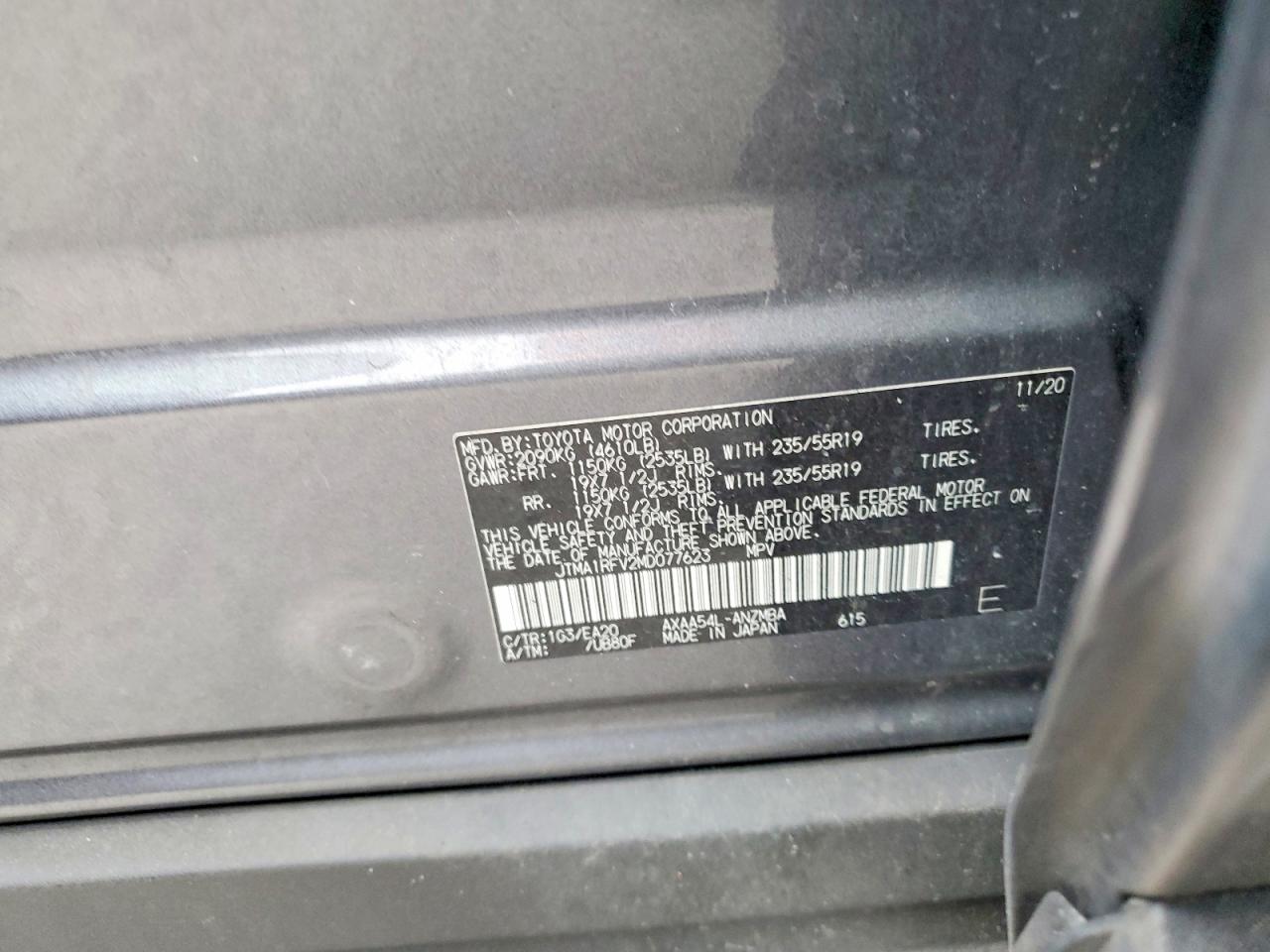 2021 TOYOTA RAV4 XLE PREMIUM photo 27