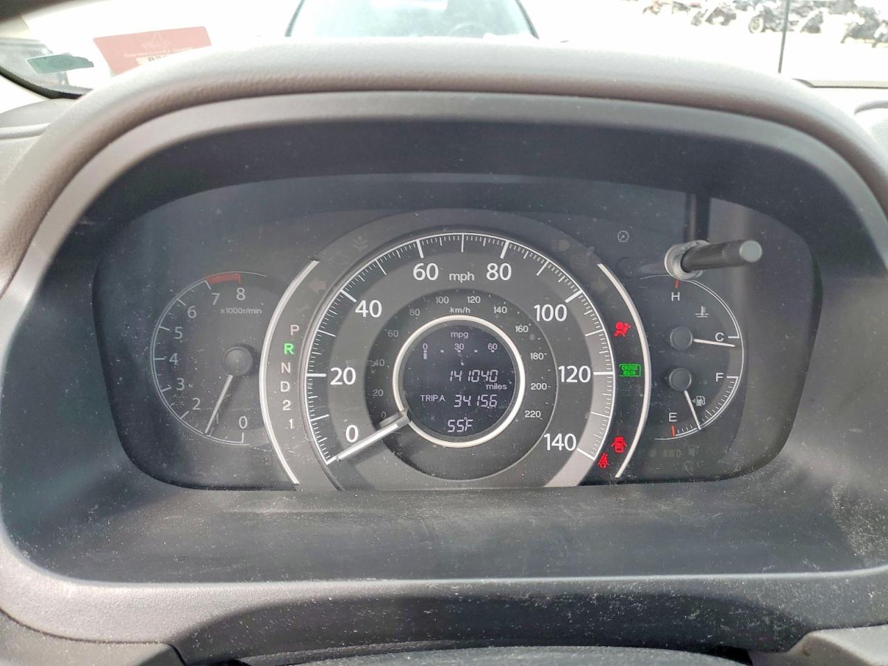 2013 HONDA CR-V EXL photo 9