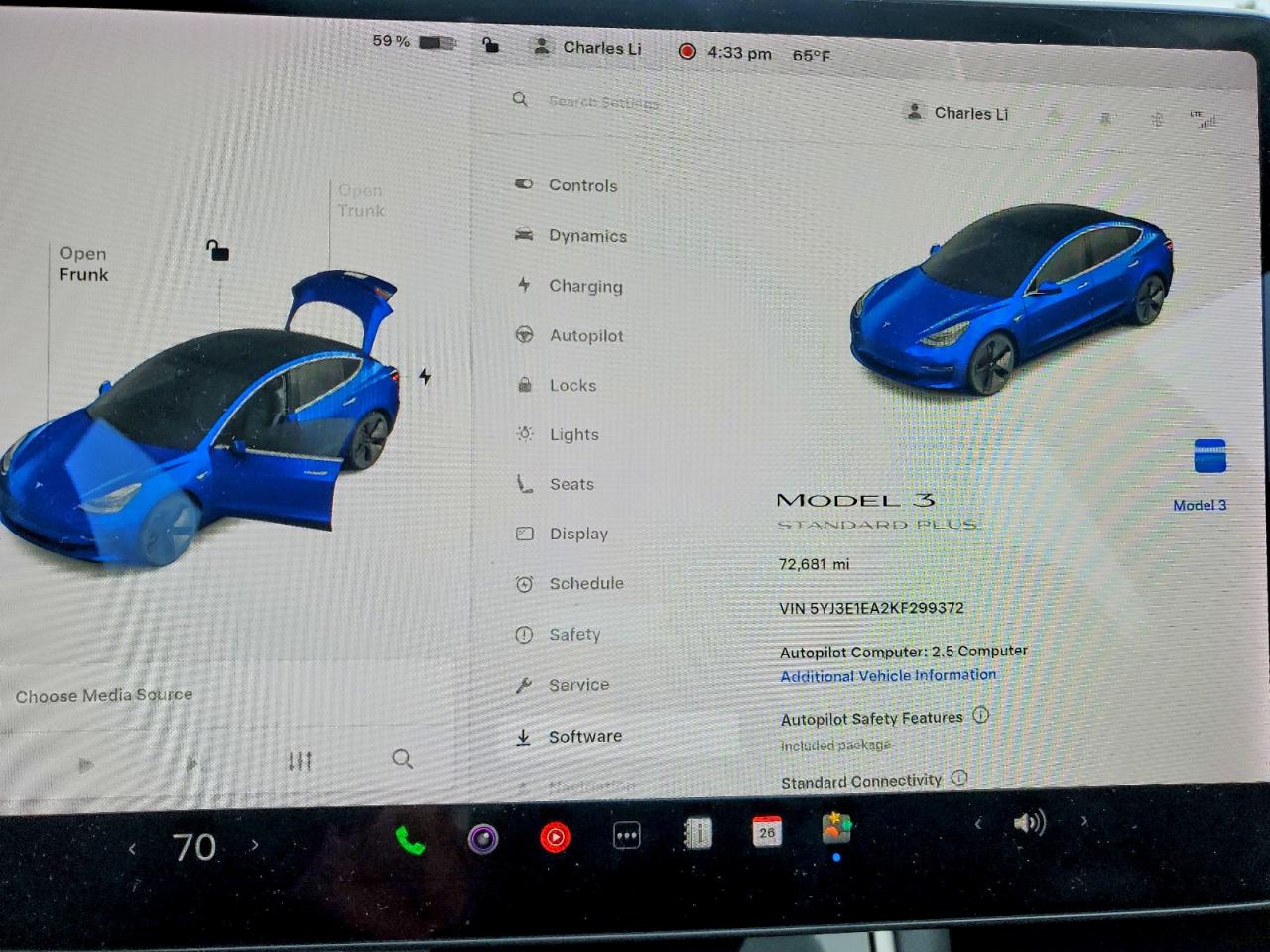 2019 TESLA MODEL 3 photo 17