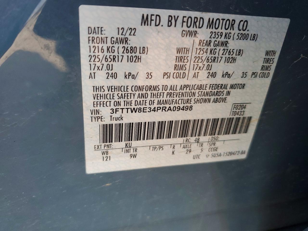 2023 FORD MAVERICK XL photo 13