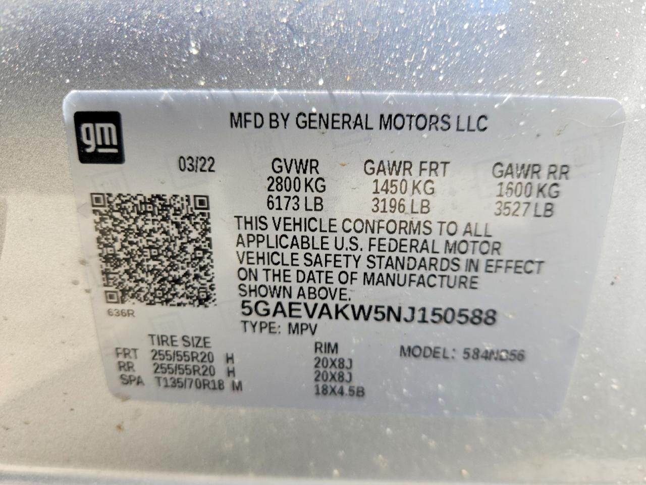 2022 BUICK ENCLAVE ESSENCE photo 14