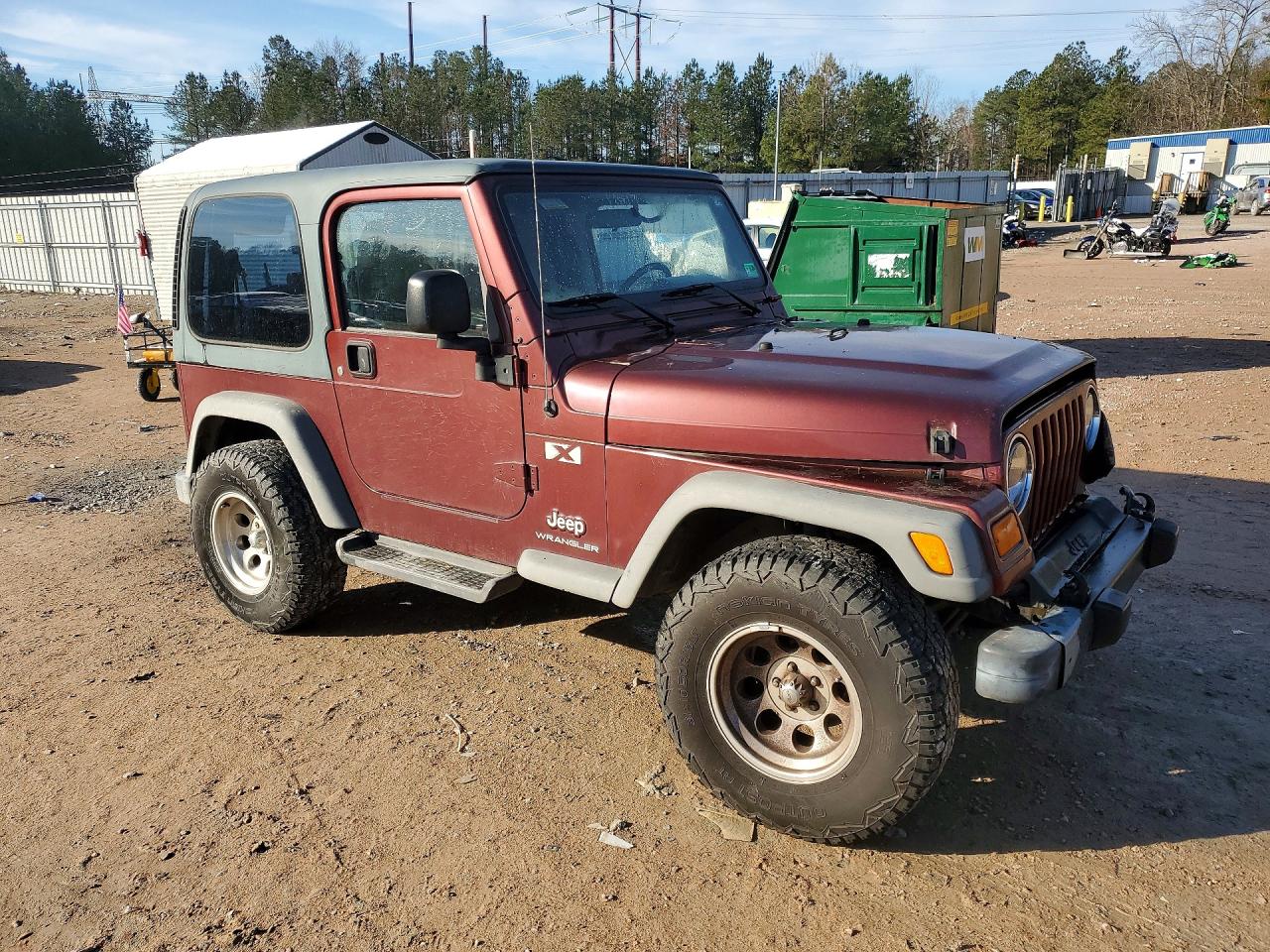 2004 JEEP WRANGLER X photo 10