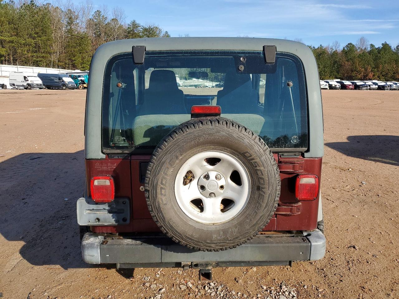 2004 JEEP WRANGLER X photo 16