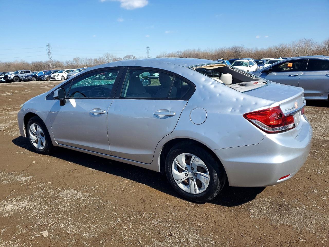 2013 HONDA CIVIC LX photo 2