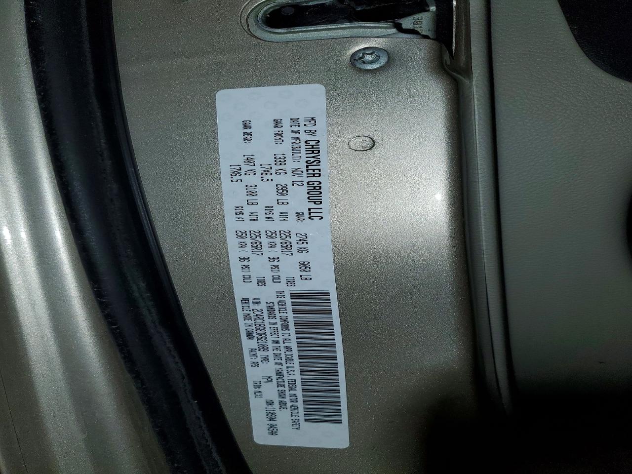 2013 CHRYSLER TOWN & COUNTRY TOURING photo 14