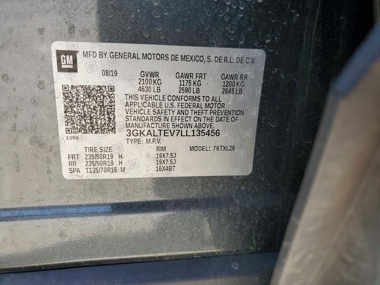 2020 GMC TERRAIN SLE photo 13