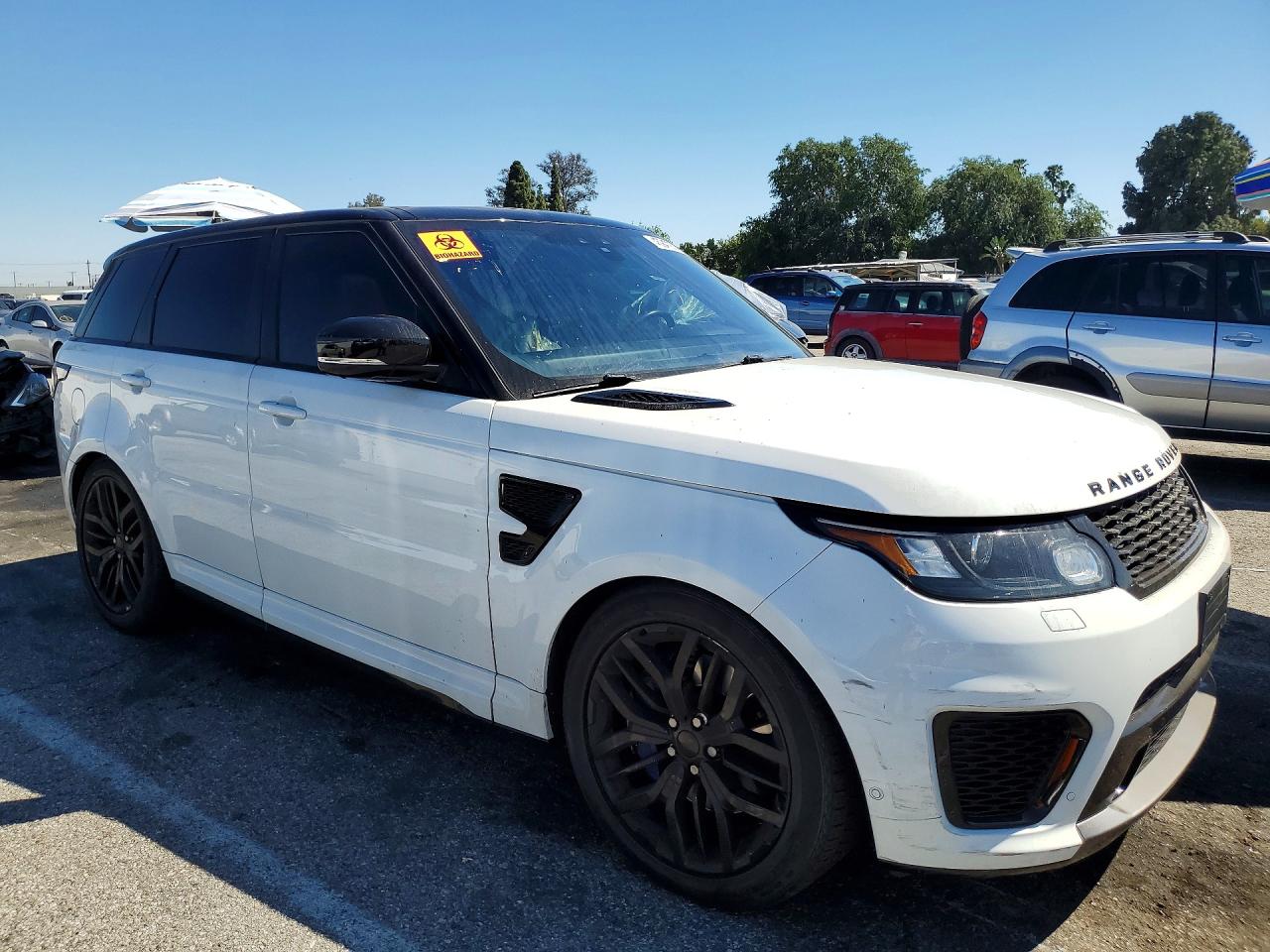 2017 LAND ROVER RANGE ROVER SPORT SVR photo 7