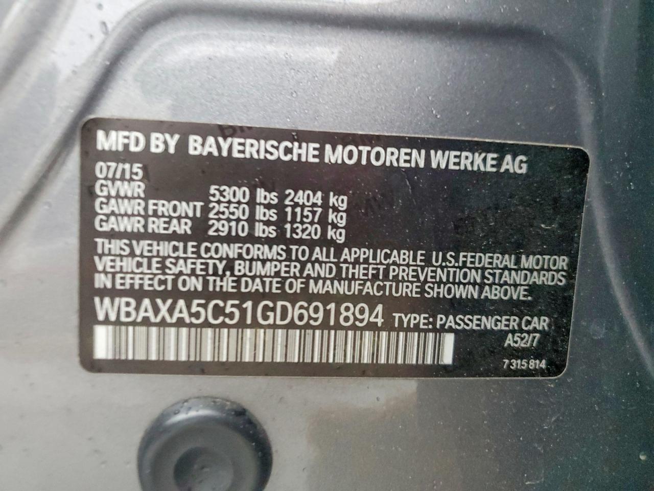 2016 BMW 535 D photo 12