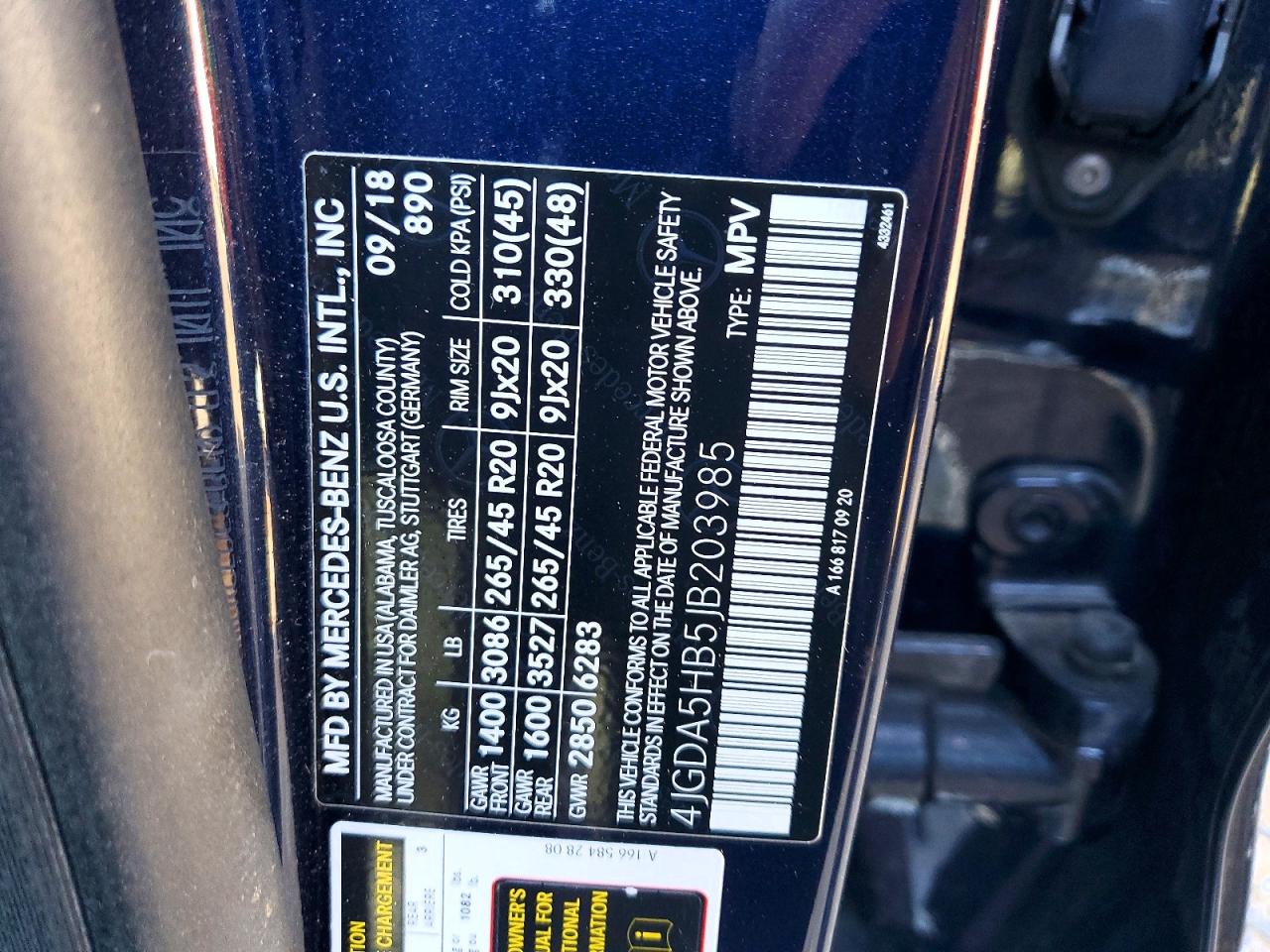 2018 MERCEDES-BENZ GLE 350 4MATIC photo 13