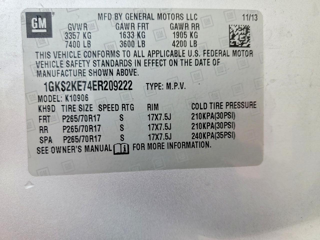 2014 GMC YUKON XL K1500 SLT photo 27