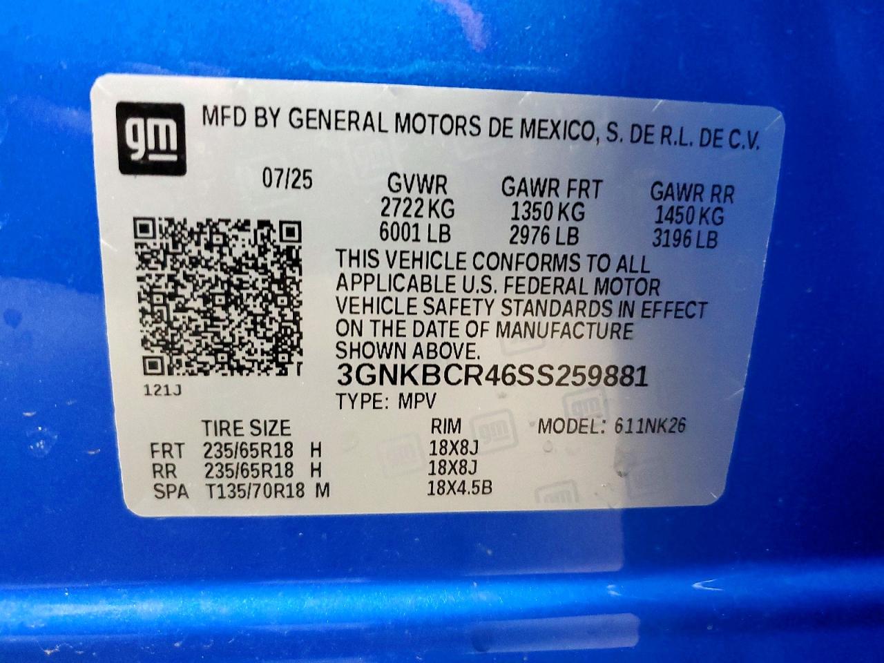 2025 CHEVROLET BLAZER 2LT photo 12