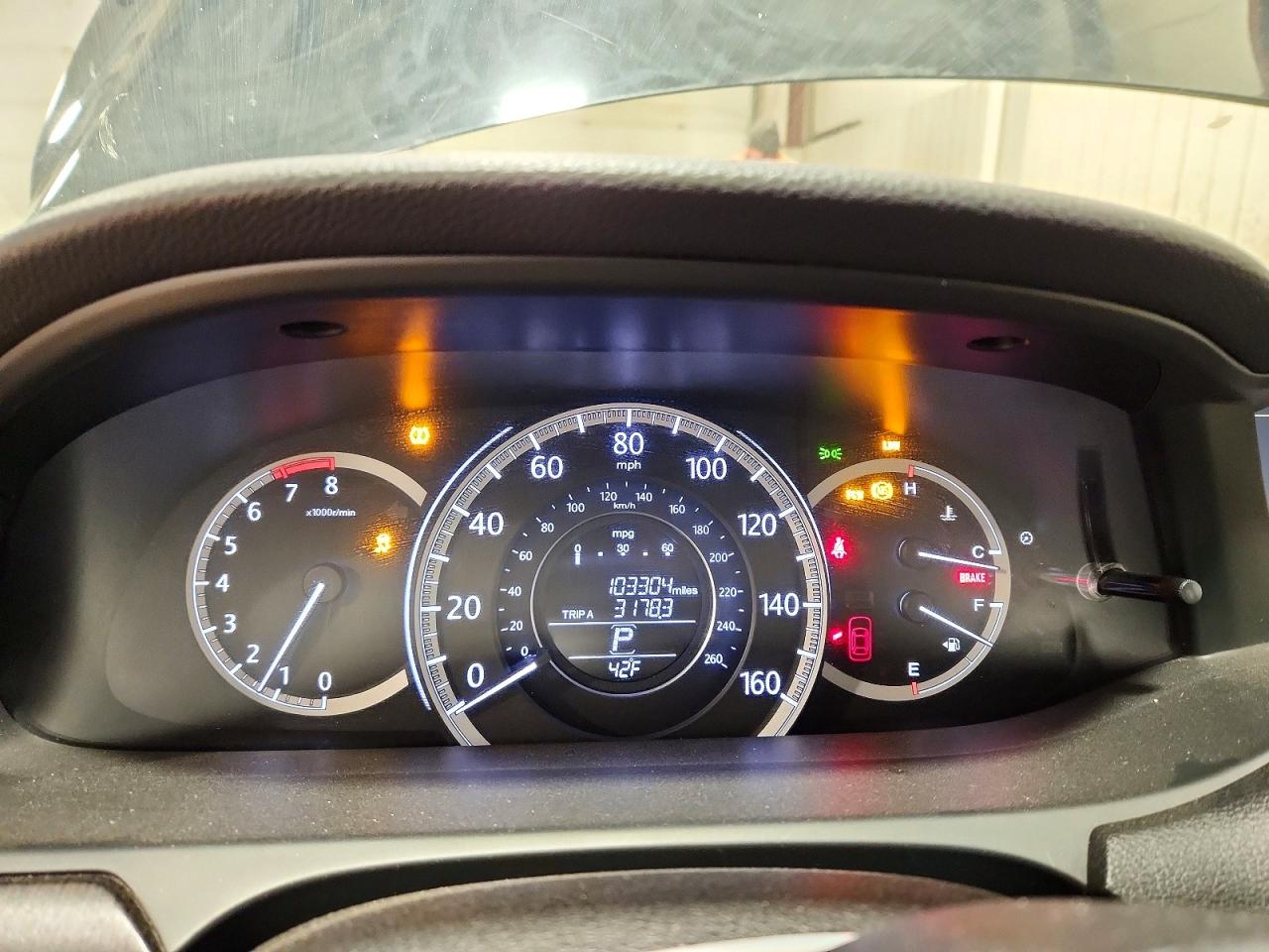 2015 HONDA ACCORD EXL photo 9
