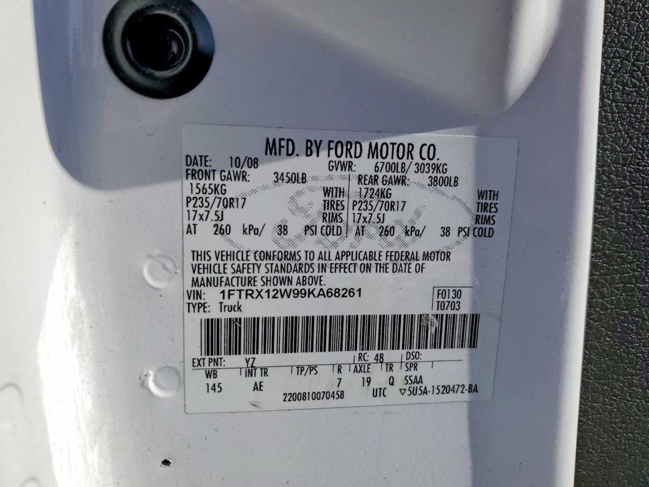 2009 FORD F150 SUPER CAB photo 34
