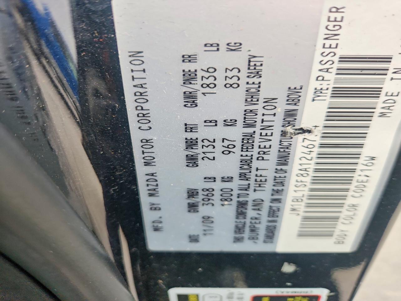 2010 MAZDA 3 I photo 12