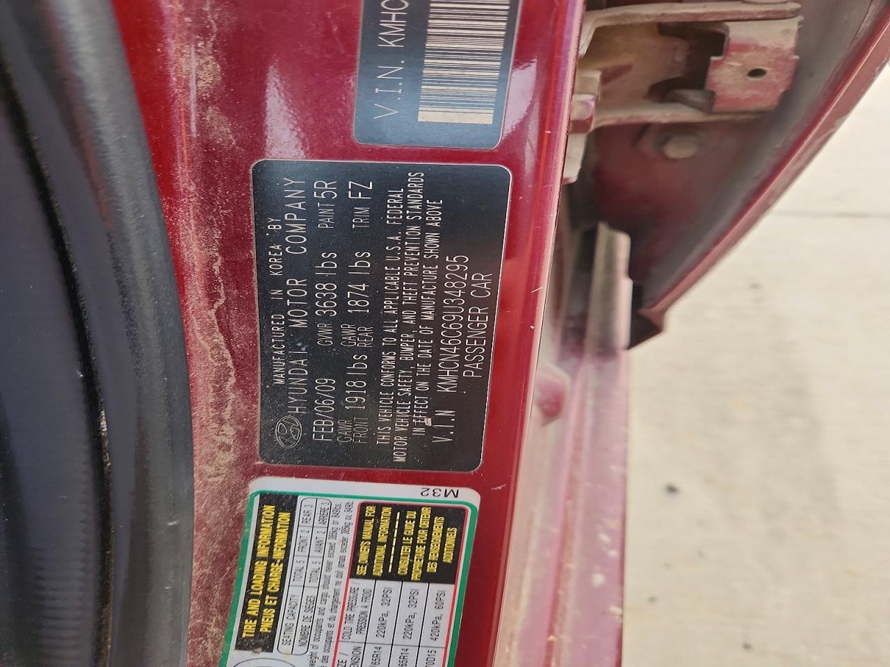 2009 HYUNDAI ACCENT GLS photo 23