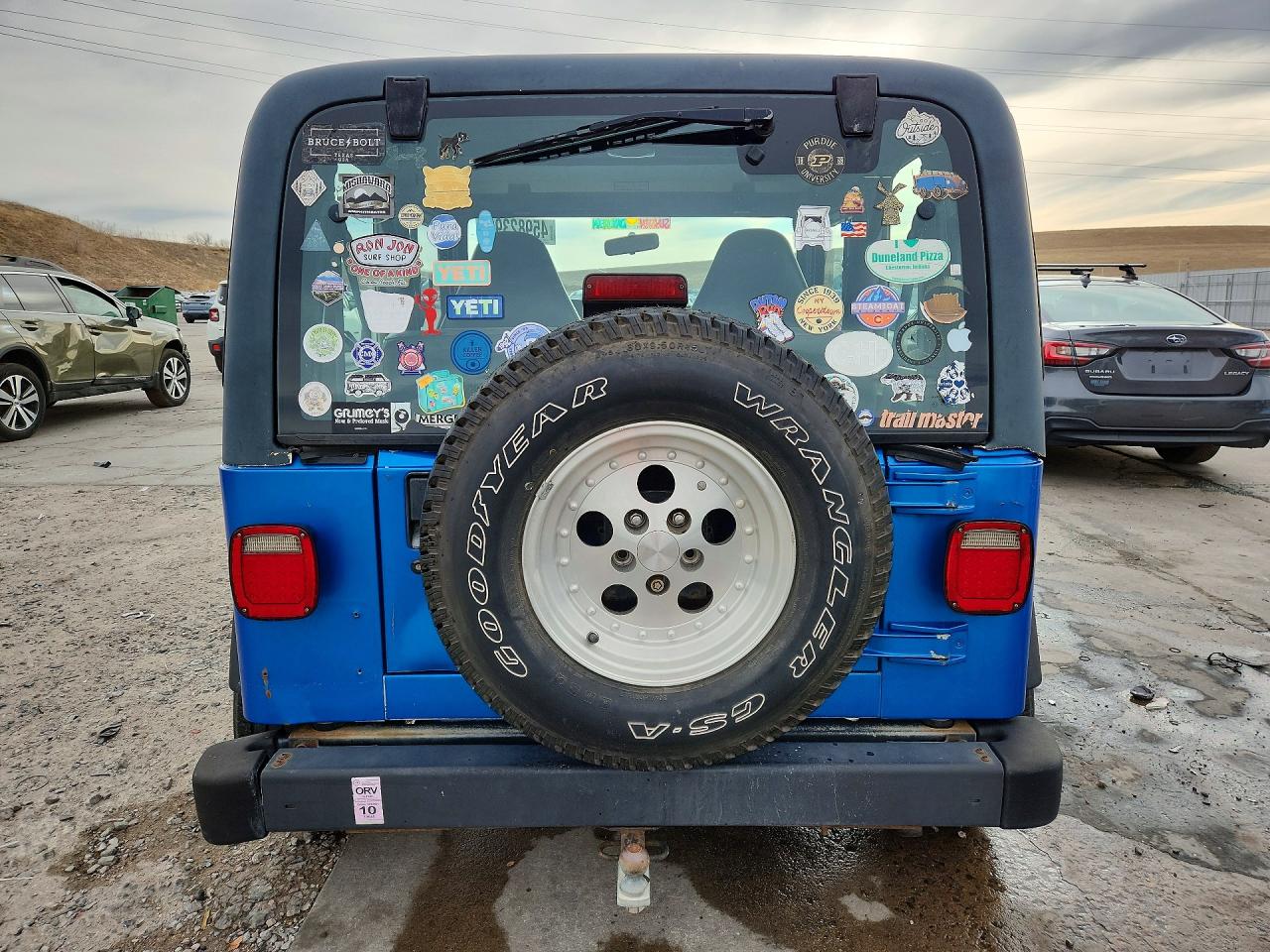 1999 JEEP WRANGLER / TJ SPORT photo 11