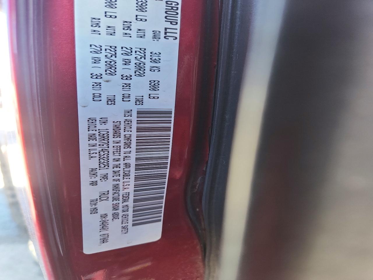 2014 RAM 1500 SLT photo 13