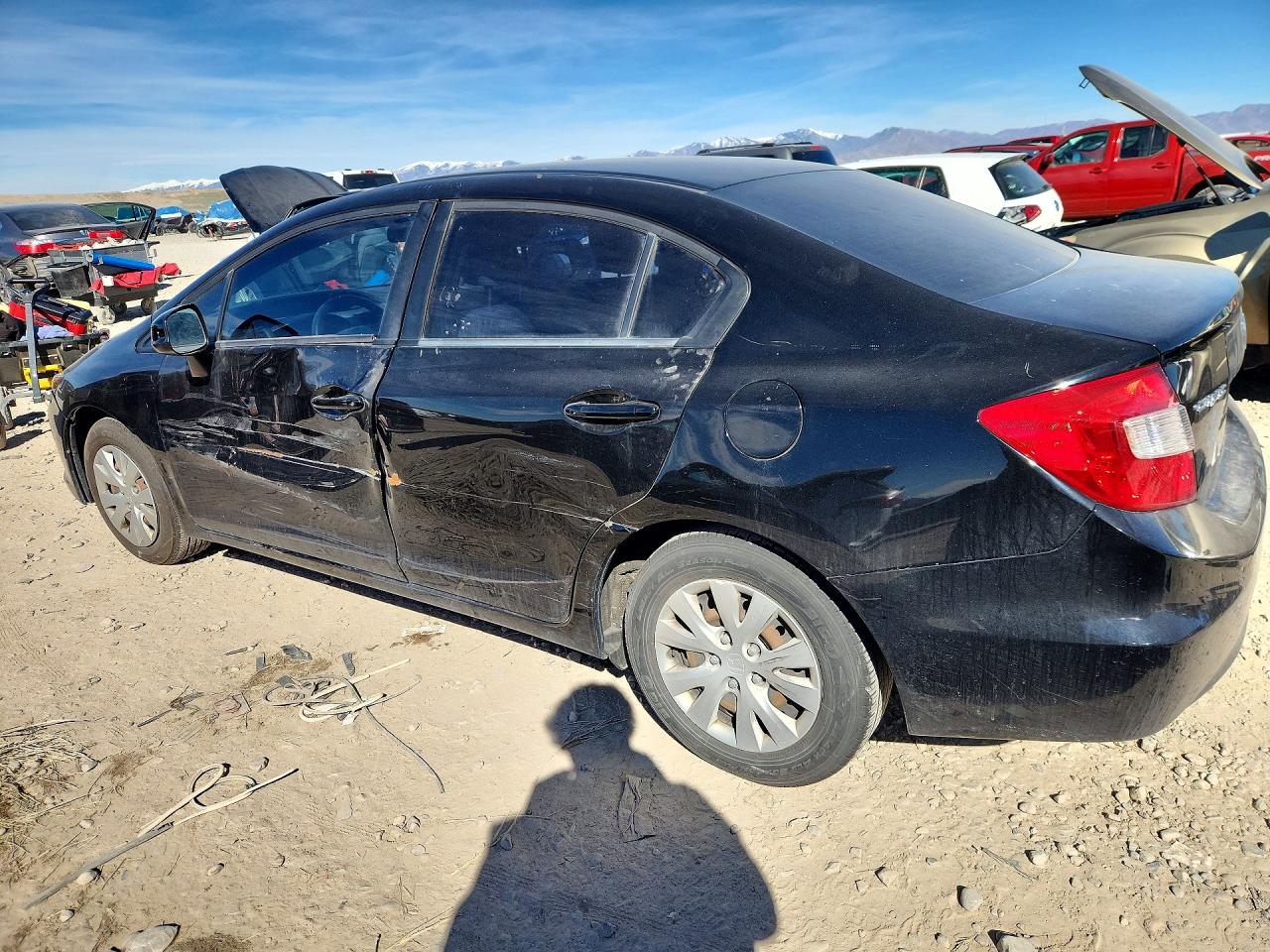 2012 HONDA CIVIC LX photo 2
