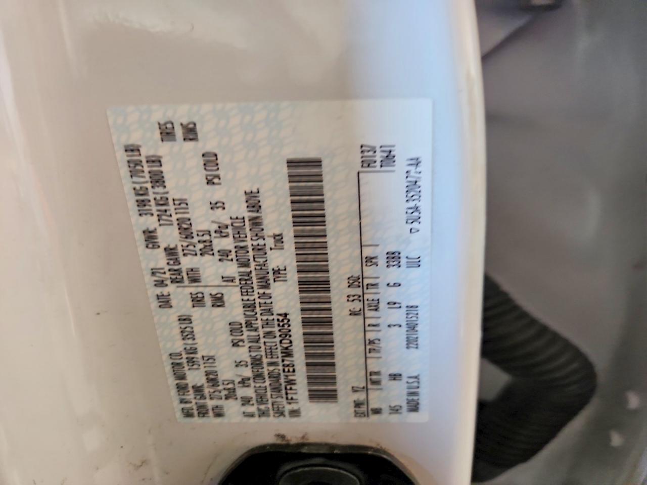 2021 FORD F150 SUPERCREW photo 37