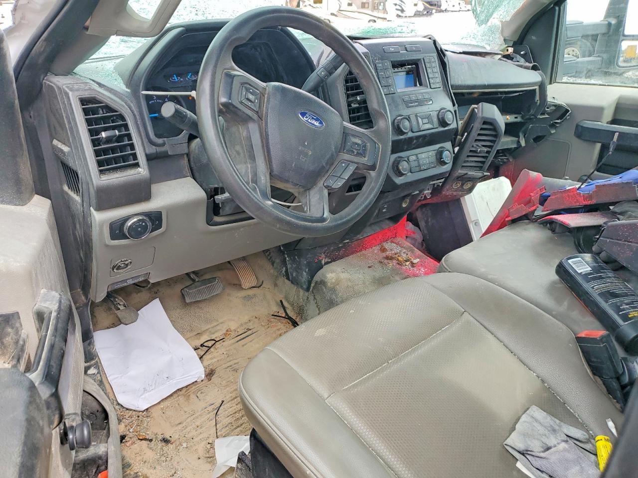2020 FORD F550 SUPER DUTY TRUCK CAB AND CHASSIS photo 15