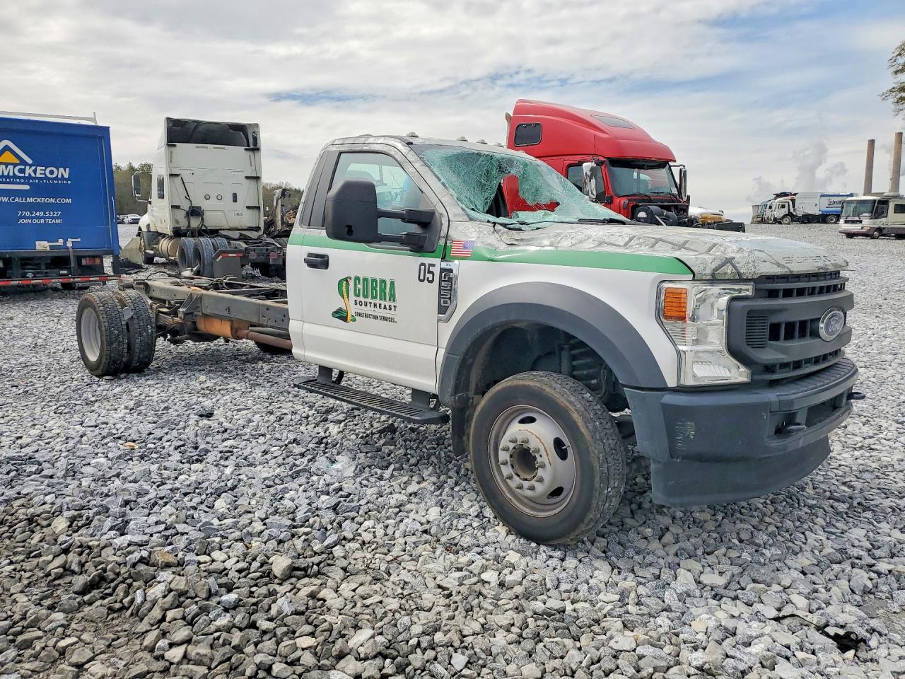 2020 FORD F550 SUPER DUTY TRUCK CAB AND CHASSIS photo 7