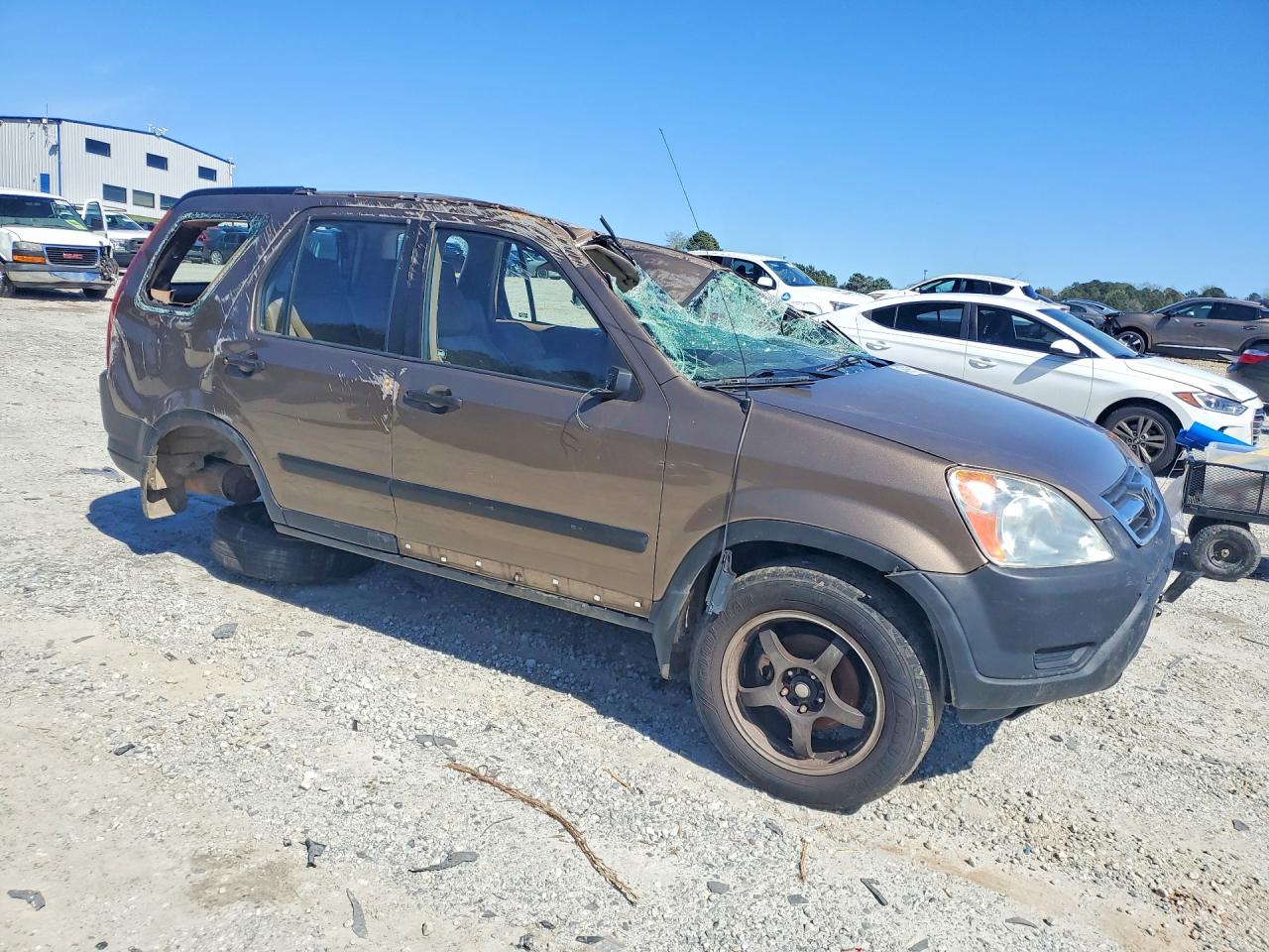 2004 HONDA CR-V LX photo 4