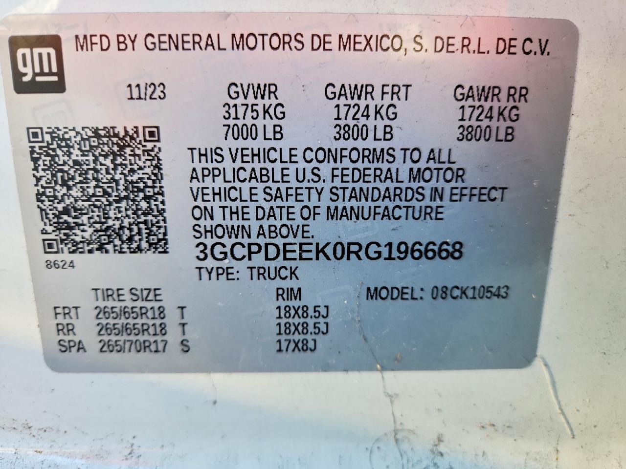 2024 CHEVROLET SILVERADO K1500 RST photo 23