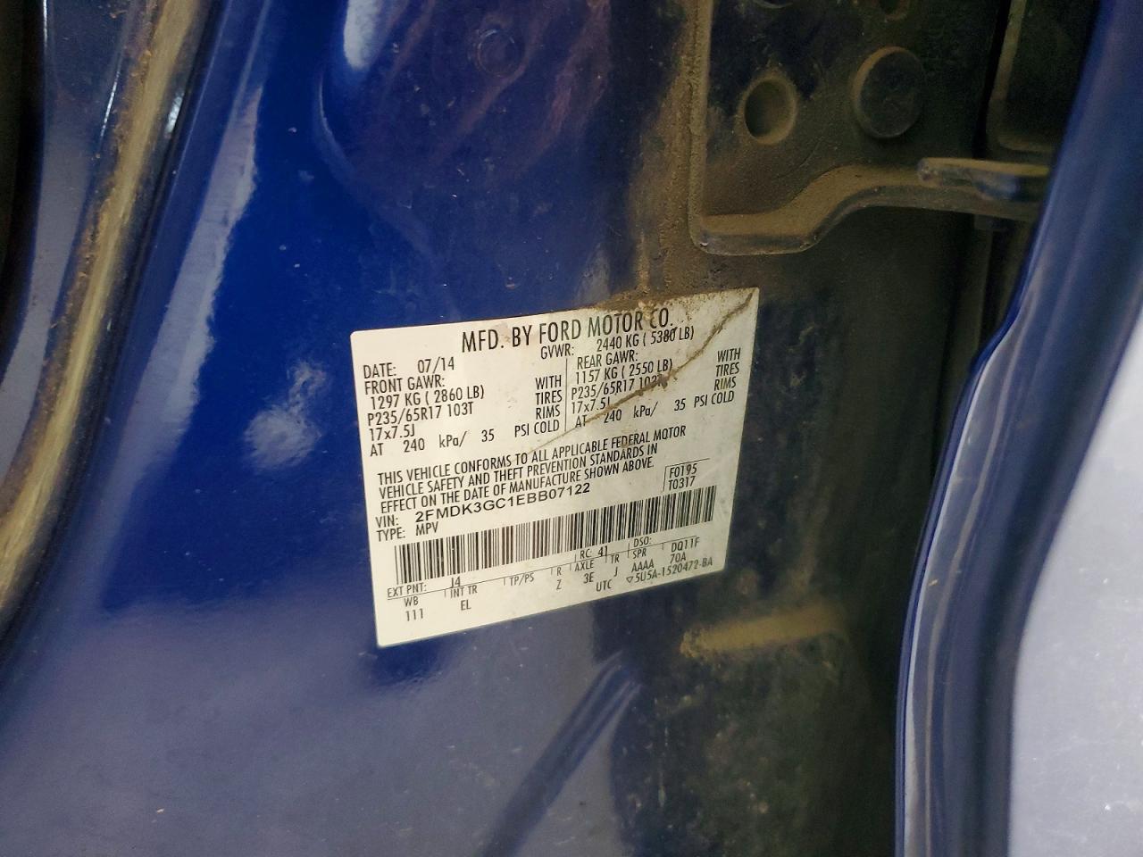 2014 FORD EDGE SE photo 25
